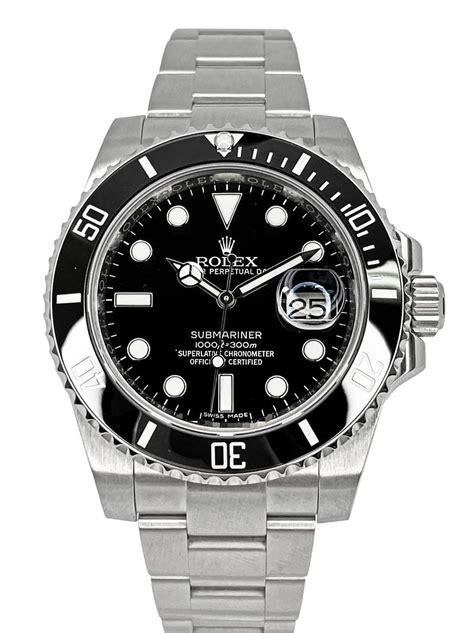 rolex date submariner ceramic black|rolex submariner date black price.